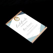 A4 간편교체 부착식 아크릴 게시판 세로 우드 인증서액자 허가증액자 상장액자 졸업장액자