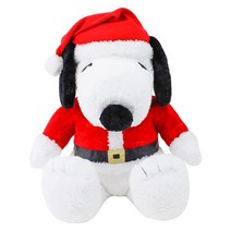 Dan Dee 피너츠 워킹 앤 댄싱 스누피 봉제인형 12.5인치 화이트, 37 Jumbo Holiday Snoopy