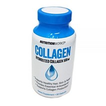 뉴트리션Works 가수분해된 콜라겐 500MG 90캡슐