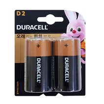 듀라셀 알카라인건전지 D형2알(1set) 카드형 LR20, 2개입, 1개