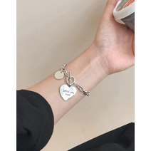 미블랑 (당일출고)럽잇 하트 체인 팔찌