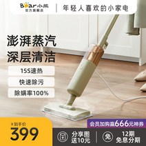 스팀 청소기 가정용 업소용 핸디형 무선 유선 진공 물걸레 세차 디테일링 소독기 밀대 청소기, 연두색
