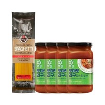 CJ제일제당 백설 토마토라구 파스타소스 375g x4개, 4개