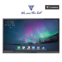 86인치 학교 학원 수업용 LED 스마트 전자칠판 UHD 터치모니터 안드로이드 제이티웍스 본품, PRO
