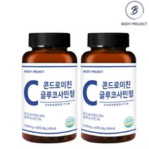 바디프로젝트 콘드로이친 글루코사민정 1000mg x 60정, 2개