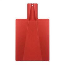 원목도마 크리에이티브 플라스틱 도마 접이식 미끄럼 방지 질감 디자인 부식하기 쉽지 않음, red+38.2 x 21.5 cm