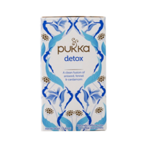 푸카 PUKKA 허브차 디톡스 무 카페인 20티백 아니스 회향 카다멈 튜머릭, 1box, 20개, 40g