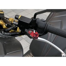 전년식 혼다 PCX125 사이드 브레이크 내리막길 파킹 순정레버 보조 브레이크 10-22, Red - 레드, 1개