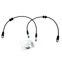 벤츠 디스크 하체 부품 호환 튜닝【무료 배송】 고성능 자동차 디스크 브레이크 라인 볼록 오목한 입 일반, 01 F80 M3_01 유압 브레이크 호스