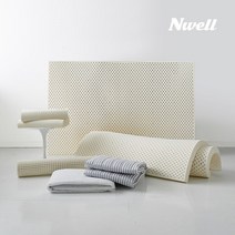 느웰 천연라텍스 풀세트 미디움 (7.5cm/K)