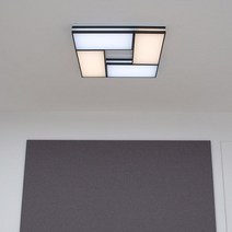 LED 톰토르 직사각 미니 거실등 120W 예쁜거실등 인테리어거실등, 화이트