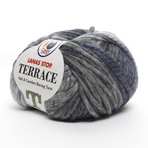 삼남뜨개실 테라스 140g 울실 다섯개 구입 시 한개 더, 테라스울 140g, 06 데님 그레이, 1개