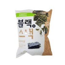 풀무원 간식 블랙김스낵 오리지널 (75g) 탕비실 회사 어린이 성인 캠핑 차박 홈파티 영화 선물, 10개