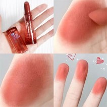 6 색 레드 로즈 피치 립스틱 롱래스팅 모이스춰 라이징 벨벳 매트 립스틱 방수 메이크업 립 스틱 maquiagem, 01_1