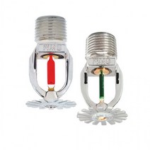 하향 유리벌브형 스프링클러 헤드 68도 93도, 표준반응68도