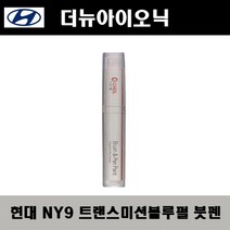 현대 더뉴아이오닉 NY9 트랜스미션블루펄 주문붓펜 자동차 도색 차량용 카페인트