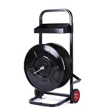 PP 포장 노끈 밴드 거치대 롤러 브래킷 운반 카트, 원형 소형 거치대