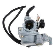GHSHOP PZ19 DY100cc용 기화기 수화물 ATV 오토바이, 100 × 100mm, 아연 합금, 실버