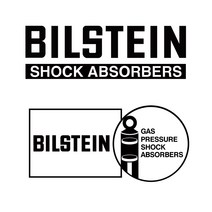 BILSTEIN 빌스타인 차량용 데칼 튜닝 스티커, 선택-2, 대, 블랙