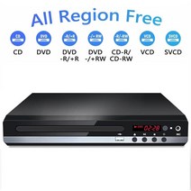 DVD플레이어 에듀플레이어 비디오플레이어 dvd player vcd cd 디스크 미디어 기계 hdmi av 출력 remote usb mic full hd 1080p home, 미국 표준