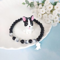 유기견 후원 써지컬 팔찌 오닉스 강아지 고양이 유기묘 기부팔찌