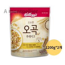 켈로그 고소한 오곡 푸레이크, 2400g, 1개