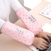 패션 만화 귀여운 성인 방수 Oversleeves 사무용품 방오 제 PVC 주방 슬리브 액세서리, 04 4