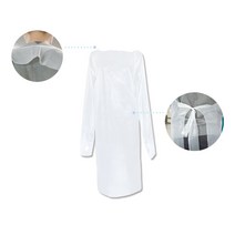 일회용 PE가운 비닐가운 병원방역복 실험 위생복 30장 벌크