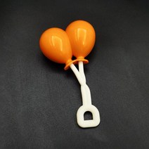 요고요 유아용 블록 듀플로 호환 놀이공원 피규어 소품, 30. 풍선 (주황)