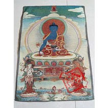 탱화 티벳 천주 석가모니 경면주사 thangka 표구사 탱화 불화 달마도 참선 불교미술 24 티베트 실크 자수 예술 의학 부처 동상 tangka 가족 벽 장식 벽화 14