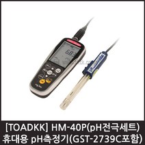 [TOADKK] HM-40P pH측정기 /휴대용 수질측정 상하수도