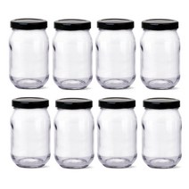 글라스락 580 높은형 유리병 블랙 500ml + 뚜껑 랜덤 발송, 22세트