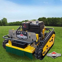 승용예초기 원격 제어 무인 잔디 깎는 기계 잡초 밭, 가솔린 리모콘 잔디 깎는 기계 절단 쌍 75cm, 1개