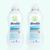 에코두 프랑스 섬유유연제 피치향 1L 2개