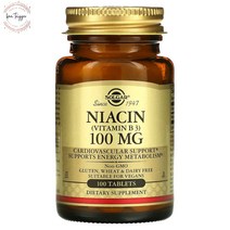 솔가 니아신(비타민 B3) 100mg 100정, 1개