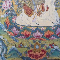 보현보살 문수보살 나무아미타불 개업고사상 부처상 불상 불교용품 36 "티베트 티베트 천 실크 불교, 한개옵션0