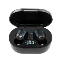 SZJL 무선 블루투스 헤드셋 E7STws 5.0 소음 감소 무선 헤드셋 양방향 스테레오 LED 디스플레이 방수, E7S