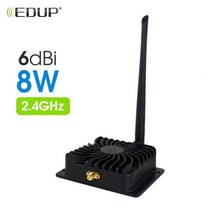 와이파이 증폭기 라우터 공유기 EDUP WiFi 부스터 2 4GHz 4W 무선 전력 신호, 러시아_AB003-2.4G 8W