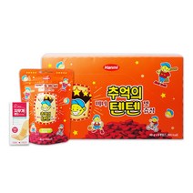 추억의 미니 텐텐맛 츄정 10정입 1봉지*8개 (1박스) 씹어먹는 영양제 + 지우개밴드 멸균밴드 10매, 1세트