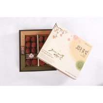 완주 대둔산 흑곶감 선물용 24과(1kg) 반건시 설 명절 선물세트, 고급선물용 2팩24과