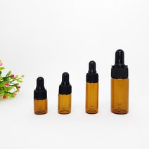 갈색 스포이드 유리 공병 2ml 3ml 5ml 10ml 향수병 아로마 오일, 3ml(10개 1세트), 1개