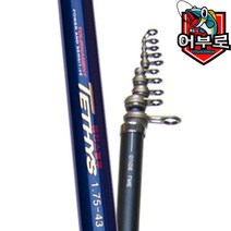 어부로 바다낚시 테티스 블루 기 갯바위 바다 낚시대 낚시용품, 1_430, 1개