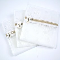 유스업 국산 무형광 사각 아가 세탁망 3개입 1세트, 3개입 (35x40cm)