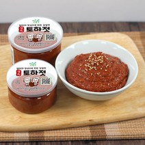 정옥 100% 국산 민물새우 양념토하젓 120g, 단품