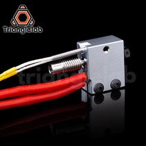 고온 3D 인쇄 업그레이드 키트 화산 hotend A2 강 노즐 peek PEI 탄소 섬유 용, 07 0.6MM 24V