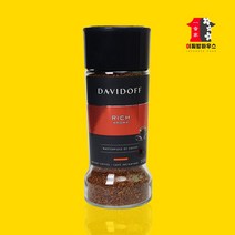 DAVIDOFF 다비도프커피 리치아로마 100g 독일커피 명품커피 독일 인스턴트 커피 아로마커피 고급커피 국내배송 정식수입커피 긴 유통기한, 1개