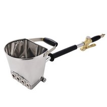 고압분사 스프레이건 그림 벽 시멘트 모르타르 스프레이 건 호퍼 총 세우다 분무기 호퍼, 짧은 기둥 30cm