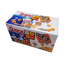 오리온 오징어땅콩85g 6개 땅콩강정80g 총990g, 12개입