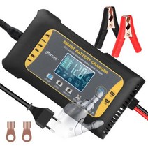 오토바이배터리 자동차 충전 자동복원기 10A20A 12V24V 오토바이 배터리 수리용 스마트 충전기 자동 모토 납산 AGM 젤 PB 리튬 LiFePo4, EU PLUG 2