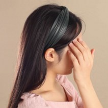 파트제이 헤어밴드 레자 패션 꼬임 머리띠 가죽 헤어포인트